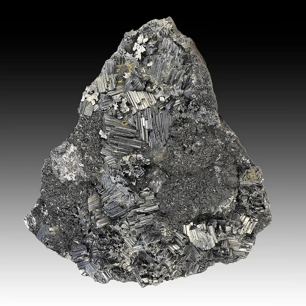 Bournonite with Sphalerite, Pyrite image