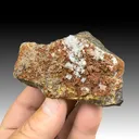 Brandtite with Caryopilite, Rhodonite, Hausmannite, Magnetite - image 1