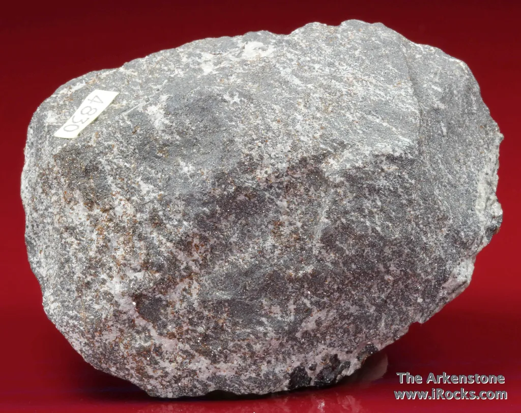 Braunite Crystals with Hedyphane - image 3