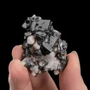 Braunite with Calcite - image 2