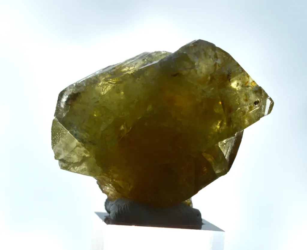 Brazilianite 22.2 grams - Linópolis, Divino das Laranjeiras, Minas Gerais, Brazil - image 6