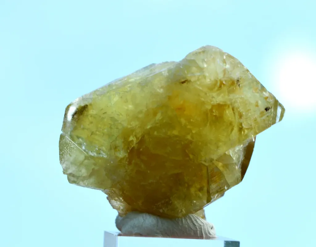 Brazilianite 22.2 grams - Linópolis, Divino das Laranjeiras, Minas Gerais, Brazil - image 5