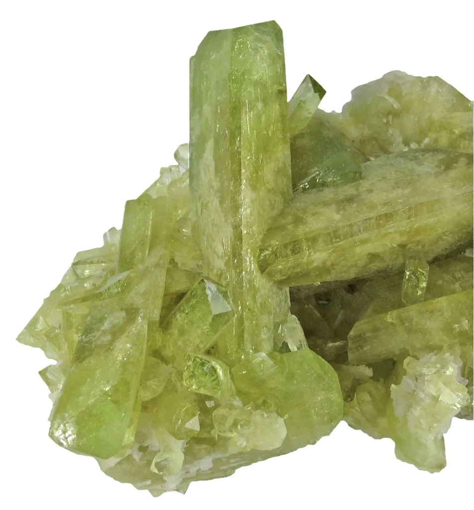 Brazilianite on Albite - image 3