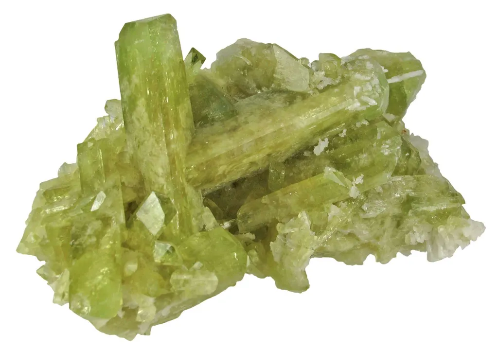 Brazilianite on Albite - image 2
