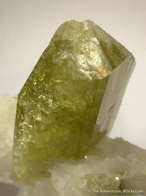 Brazilianite on Albite - image 3