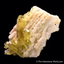 Brazilianite on Albite - image 5