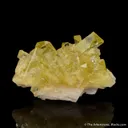 Brazilianite on Albite - image 1