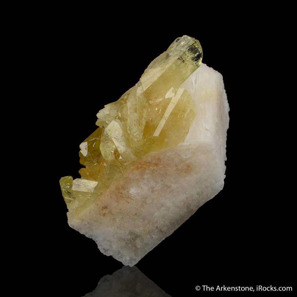 Brazilianite on Albite image