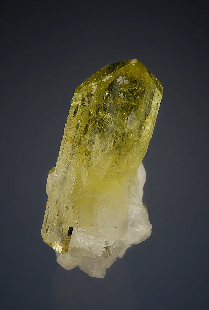 Brazilianite on Beryllonite - image 4