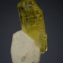 Brazilianite on Beryllonite - image 2