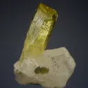 Brazilianite on Beryllonite - image 3