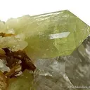 Brazilianite on Quartz - image 3