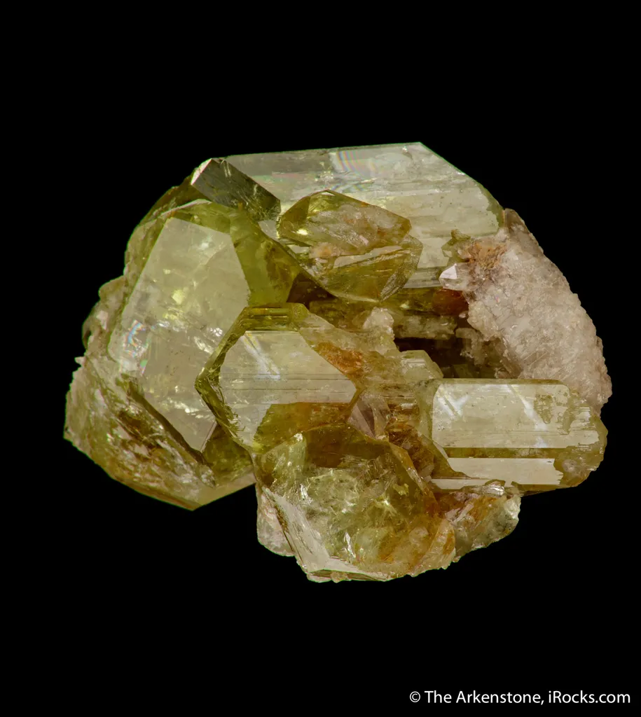 Brazilianite on Quartz - image 6