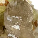 Brazilianite on Quartz - image 2