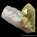 Brazilianite on Quartz - image 4