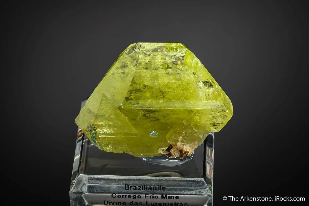 Brazilianite (type locality find - 1940s) - image 1