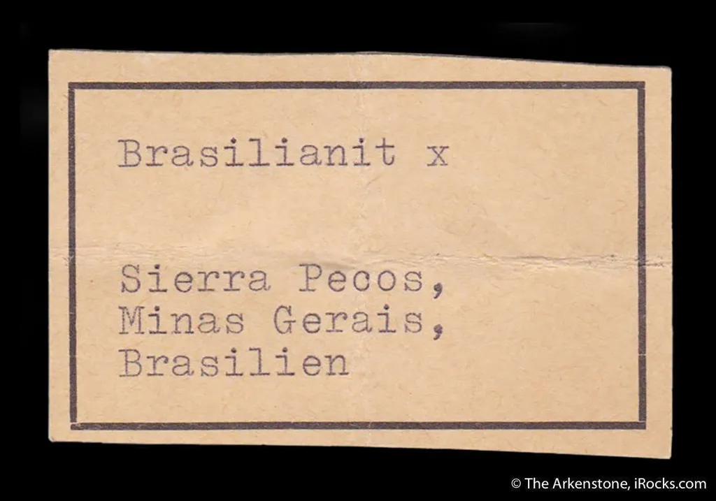 Brazilianite (type locality find circa 1940) - image 6