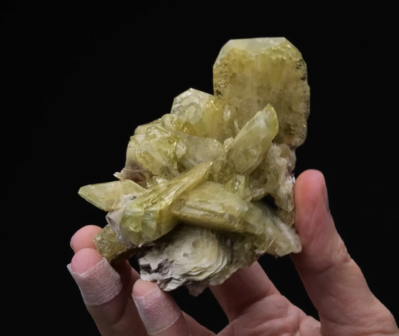 Brazilianite with Muscovite - image 2