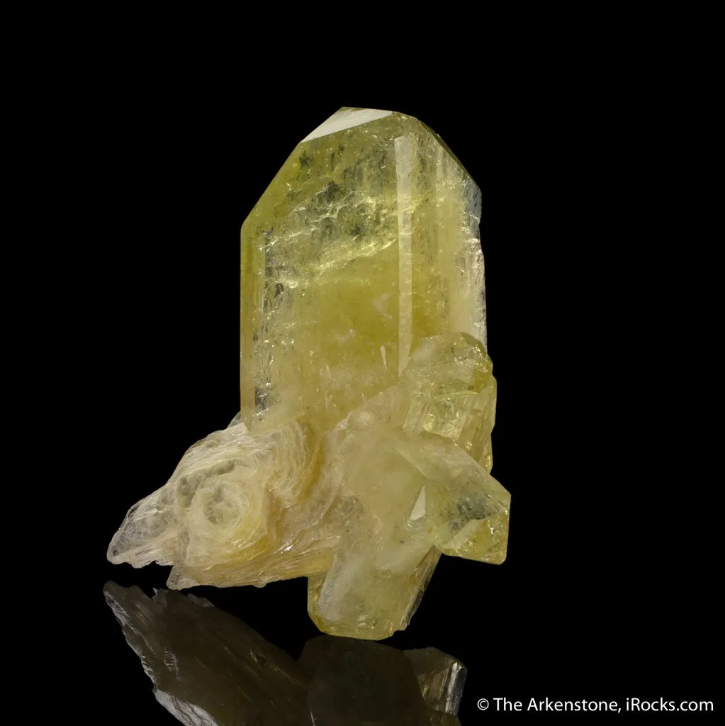 Brazilianite with Muscovite - image 2