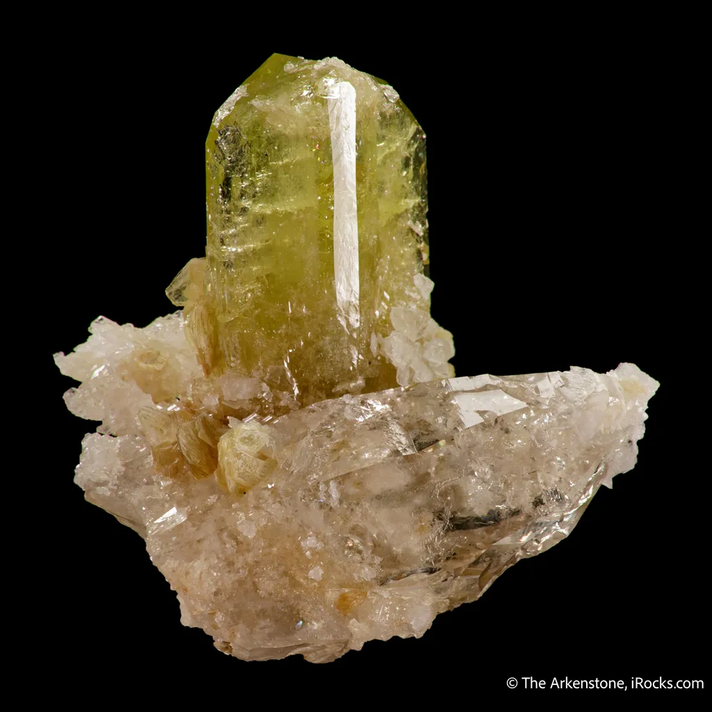 Brazilianite with Quartz - image 5