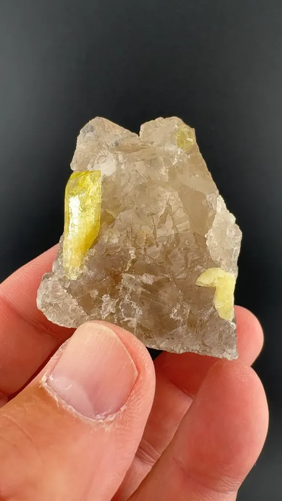 Brazilianite with Quartz image