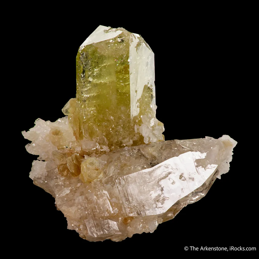 Brazilianite with Quartz - image 7