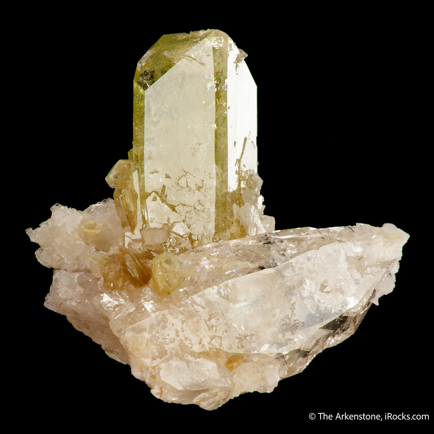 Brazilianite with Quartz - image 4