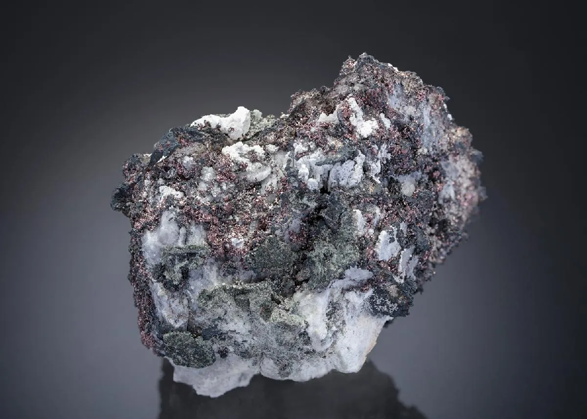 BREITHAUPTITE on NATIVE Silver - image 1