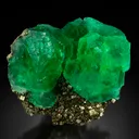 Bright Green Fluorite and Pyrite - image 5