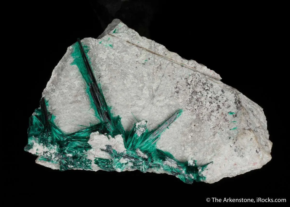 Brochantite (2 generations) - image 2