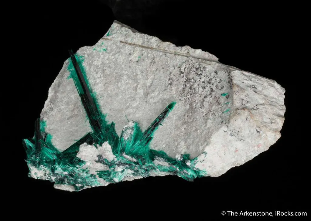 Brochantite (2 generations) - image 4