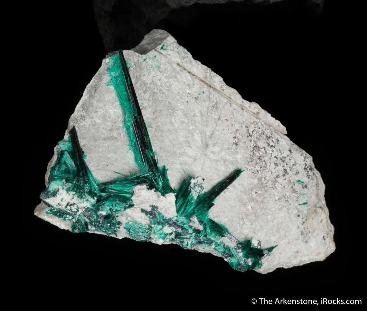 Brochantite (2 generations) - image 3