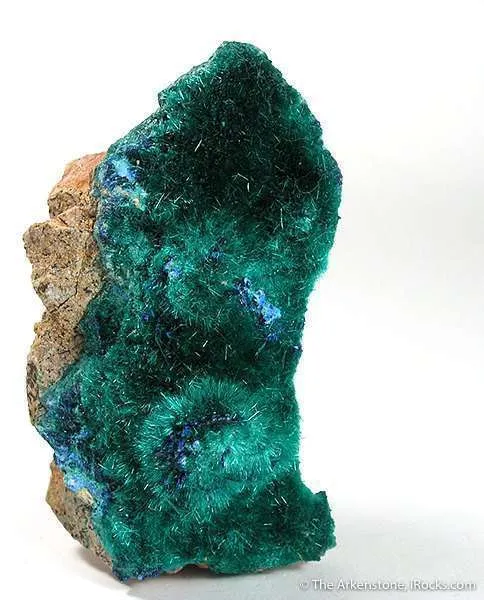 Brochantite and Linarite image
