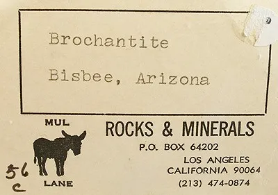 Brochantite, Cuprite - image 3