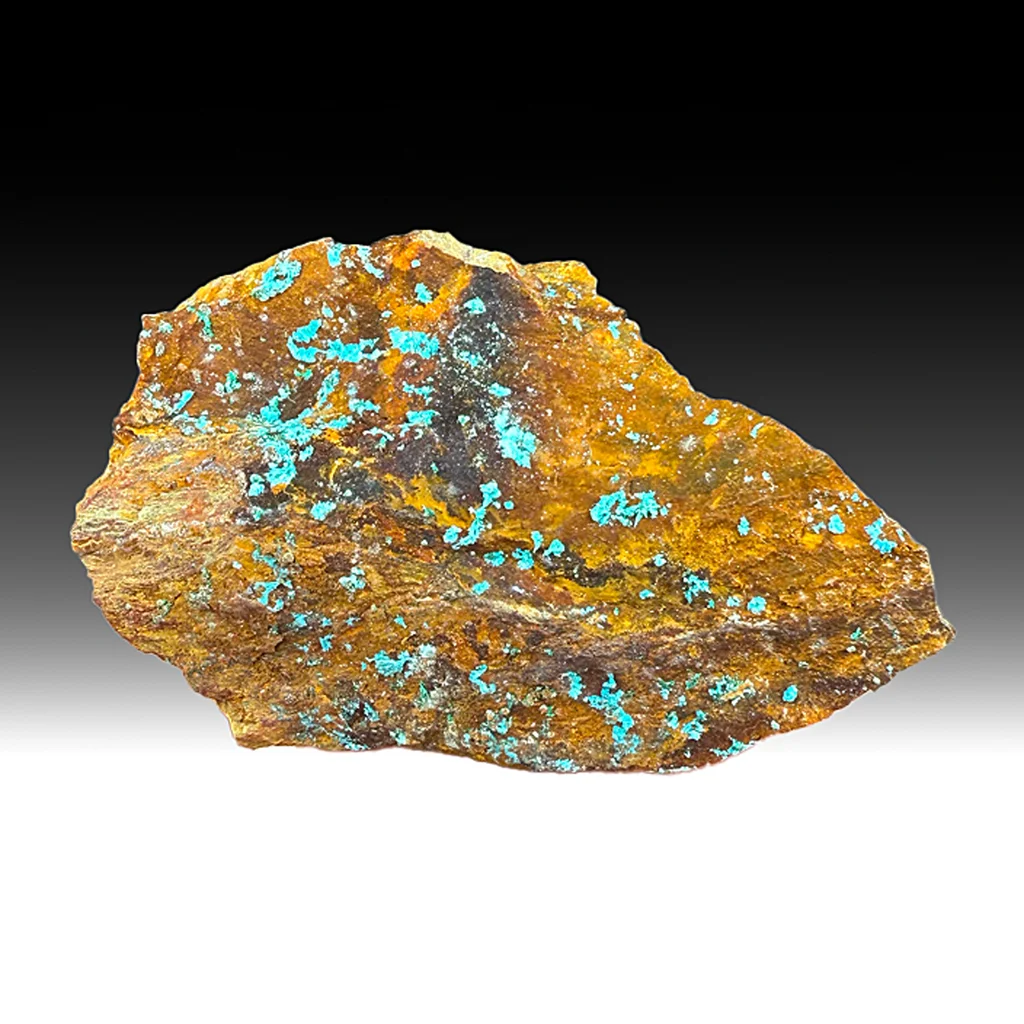 Brochantite from Bedford United Mine, England, UK image