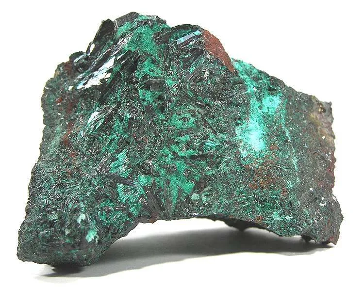 Brochantite, Malachite image