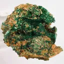 Brochantite, Malachite - image 1