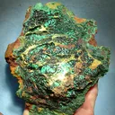 Brochantite, Malachite - image 1