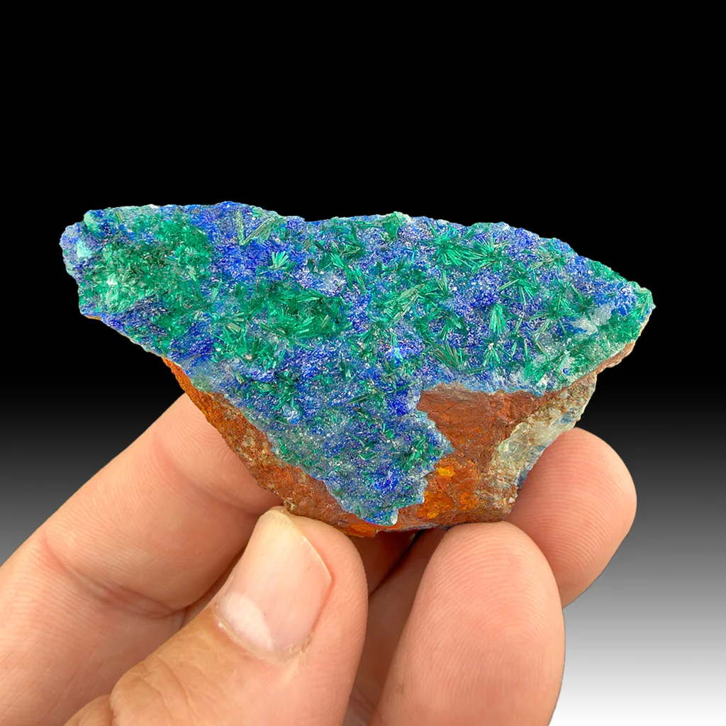 Brochantite with Linarite image