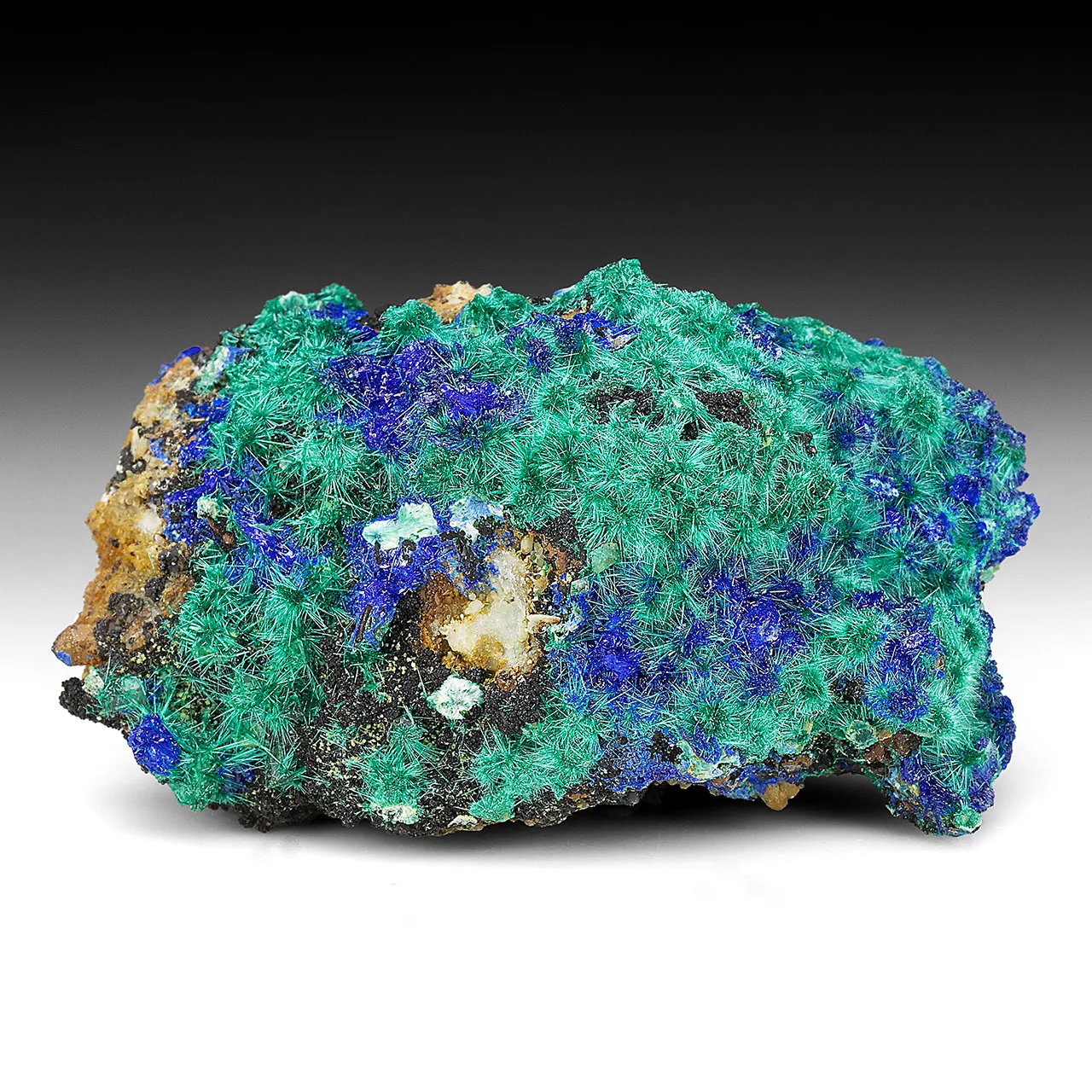 Brochantite with Linarite - image 1