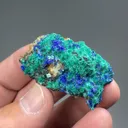 Brochantite with Linarite - image 2