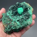 Brochantite with Malachite - image 3