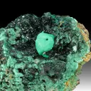 Brochantite with Malachite - image 1
