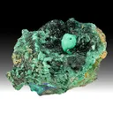 Brochantite with Malachite - image 2