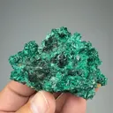 Brochantite with Malachite after Azurite - image 1