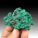 Brochantite with Malachite after Azurite - image 1