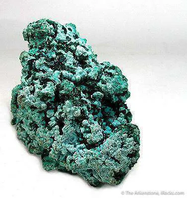 Brochantite (Xls!) With Plancheite image