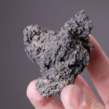 BROMIAN Chlorargyrite with Pyrolusite, Psilomelane