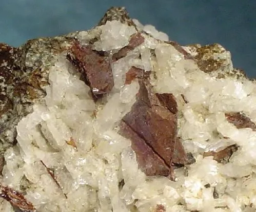 Brookite, Albite - image 2