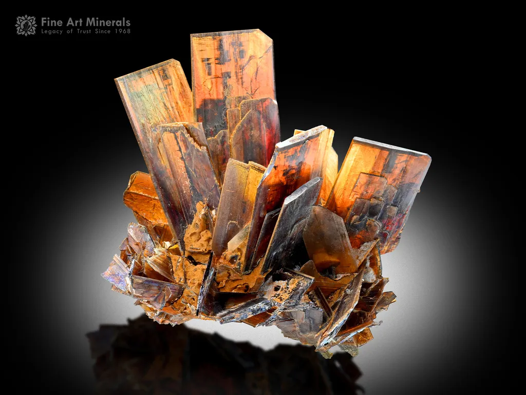 Brookite Cluster from Pakistan image